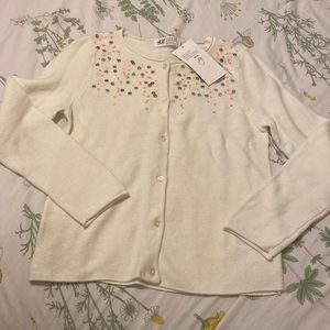 H&M button up sweater